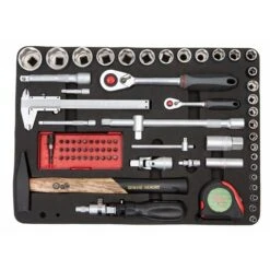 Airpress 75255 - Aluminium Gereedschapskoffer Chroom Vanadium 127 Delig -Makita || Bosch || Stanley Verkoop 00f7c7dcf0c18d44899c6313218dfc64