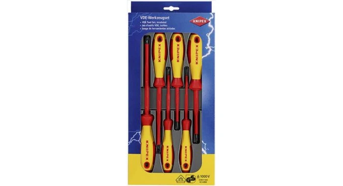 Knipex 00 20 12 V01 Schroevendraaier Set VDE 6-delig 1 Knipex 00 20 12 V01 Schroevendraaier Set VDE 6-delig