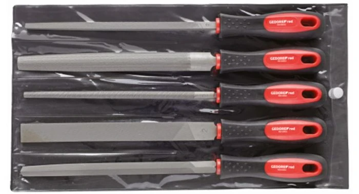Gedore RED R93000005 5-delige Vijlenset 1 Gedore RED R93000005 5-delige Vijlenset