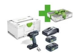 Festool TID 18 HPC 4,0 I-Plus 18V Li-ion Accu Slagschroevendraaier Set (2x4.0Ah)- Organizer Edition - 577426