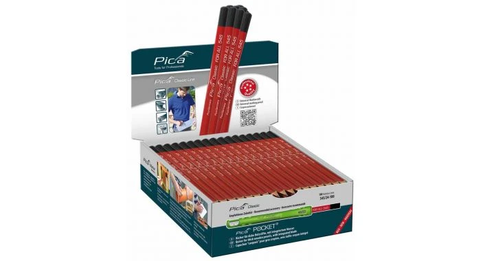 Pica 545/24-100 Universeel Potlood - 230mm - Grafiet (100st.) 1 Pica 545/24-100 Universeel Potlood - 230mm - Grafiet (100st.)