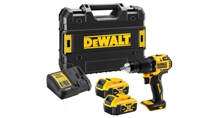 DeWALT DCD709P2T-QW 18V Li-ion XR Accu Klopboormachine Set ( 2x 5.0Ah) In TSTAK Koffer 1 DeWALT DCD709P2T-QW 18V Li-ion XR Accu Klopboormachine Set ( 2x 5.0Ah) In TSTAK Koffer