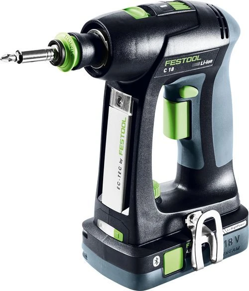 Festool C 18 HPC 18V Li-Ion Accu Schroefboormachine Set (2x 4,0Ah) In Systainer - 50Nm 1 Festool C 18 HPC 18V Li-Ion Accu Schroefboormachine Set (2x 4,0Ah) In Systainer - 50Nm