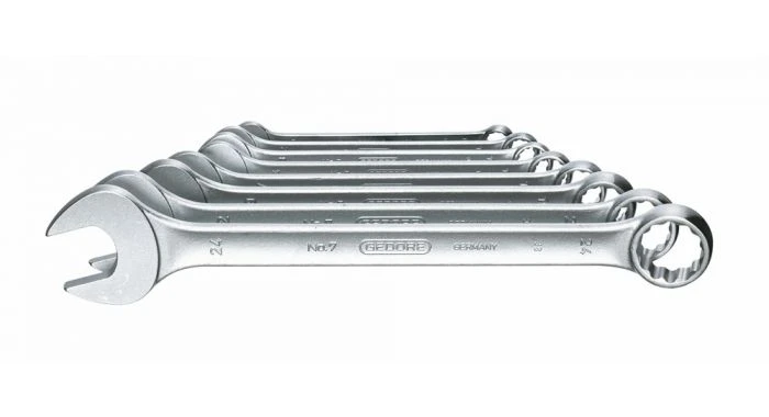 Gedore 7-08 8-delige Ringsteeksleutel-set - 10-24mm - 6092770 1 Gedore 7-08 8-delige Ringsteeksleutel-set - 10-24mm - 6092770