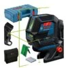 Bosch GLL 2-50 G Kruislijnlaser + Houder In Opbergetui In Koffer - 15 M - 0601066M02