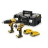 DeWalt DCK2060D2T 18V Li-Ion Accu Combiset (2x 2,0Ah Accu) In TSTAK