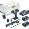 Festool TPC 18/4 5,2/4,0 I-Set QUADRIVE 18V Li-ion Accu-klopboormachine Set (1x 5,2Ah En 1x 4,0Ah) In Systainer - 577247