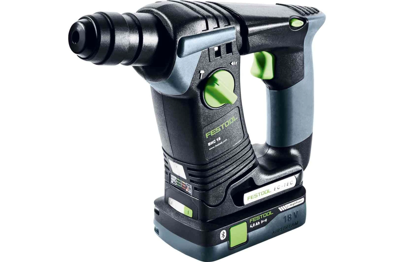Festool BHC 18 HPC4,0 I-Plus 18V Li-Ion Accu Boorhamer Set (2x 4,0Ah) In Systainer - 1,8J - 68mm 2 Festool BHC 18 HPC4,0 I-Plus 18V Li-Ion Accu Boorhamer Set (2x 4,0Ah) In Systainer - 1,8J - 68mm - Afbeelding 2