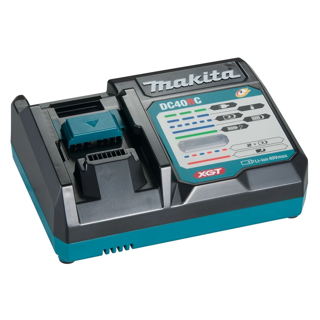 Makita DC40RC XGT 40 V Max Li-Ion Accu Lader - 191M90-3 2 Makita DC40RC XGT 40 V Max Li-Ion Accu Lader - 191M90-3 - Afbeelding 2