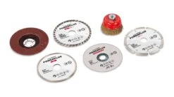 Powerplus POWESET2 Haakse Slijper + 6 Accessoire In Koffer - 900W - 125mm 13 Powerplus POWESET2 Haakse Slijper + 6 Accessoire In Koffer - 900W - 125mm -Makita || Bosch || Stanley Verkoop 09f2f7633927a6f069c21cb235e06d6a