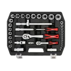 Airpress 75248 54-Delige Doppenset - 1/2'' 1/4'' -Makita || Bosch || Stanley Verkoop 0aa4836919ad2f34638331906ff17cdf