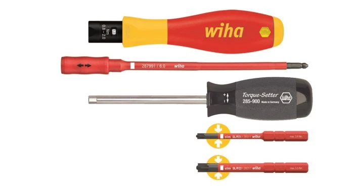 Wiha XX2872S3 5-delige TorqueVario-S Momentschroevendraaierset - SL/PZ 1 Wiha XX2872S3 5-delige TorqueVario-S Momentschroevendraaierset - SL/PZ