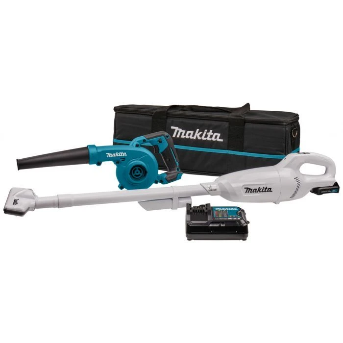 Makita CLX245SAX1 12 V Max Combiset Stofzuigen En Blazen In Tas 1 Makita CLX245SAX1 12 V Max Combiset Stofzuigen En Blazen In Tas