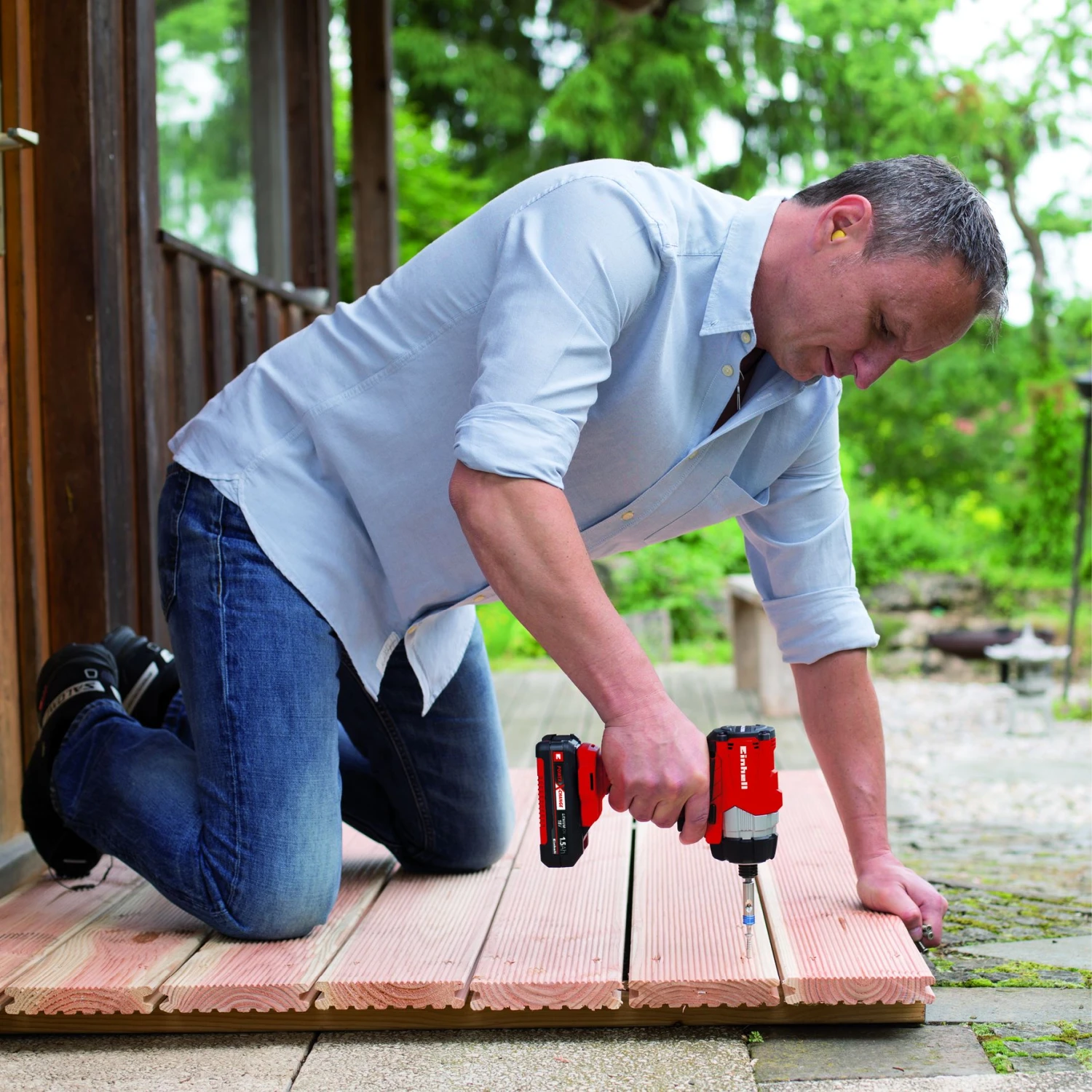 Einhell TE-CI 18 BL Kit 18V Li-Ion Accu Slagschroefmachine Set (1x 4.0Ah Accu) In Tas - Koolborstelloos - 4510035 5 Einhell TE-CI 18 BL Kit 18V Li-Ion Accu Slagschroefmachine Set (1x 4.0Ah Accu) In Tas - Koolborstelloos - 4510035 - Afbeelding 5