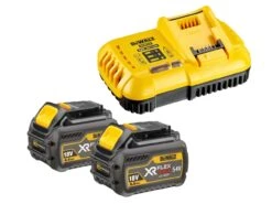 DeWalt DCB118T2 18V / 54V FlexVolt Li-Ion Accu Starterset (2x 6.0Ah) + Lader - DCB118T2-QW