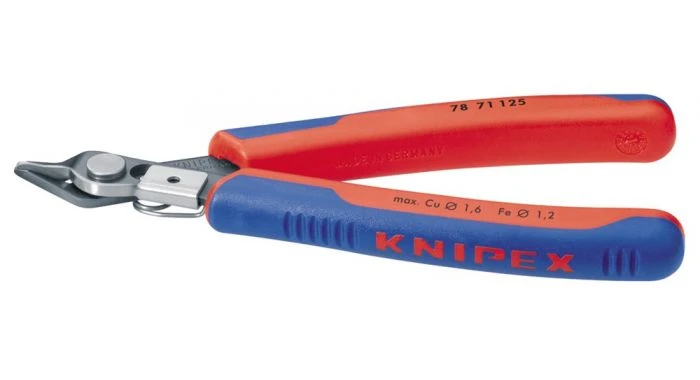 Knipex 7871125 Super-Knips Precisie Zijsnijtang - Elektronica - 125mm 1 Knipex 7871125 Super-Knips Precisie Zijsnijtang - Elektronica - 125mm