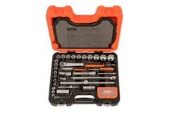 Bahco S95 Doppenset 1/4" En 1/2", Met Ring-steeksleutels, Inbussleutels En Bits, 95-delig