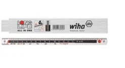 Wiha 410 20072 Longlife All In One Duimstok - Kunststof - Wit - 2m - 33232