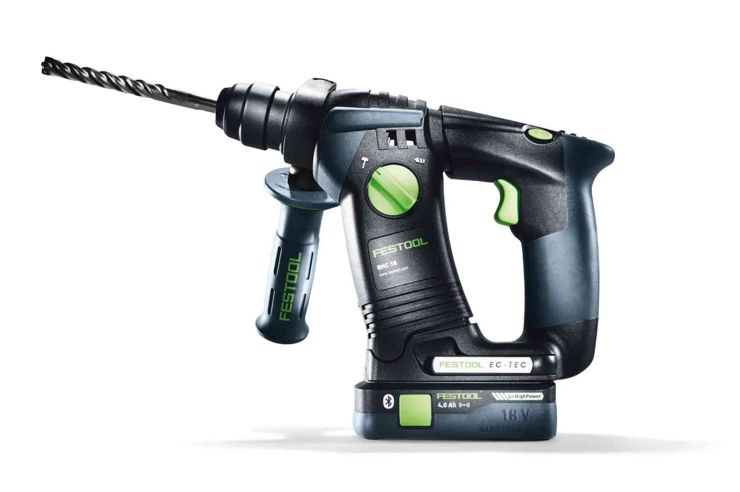 Festool BHC 18 HPC4,0 I-Plus 18V Li-Ion Accu Boorhamer Set (2x 4,0Ah) In Systainer - 1,8J - 68mm 3 Festool BHC 18 HPC4,0 I-Plus 18V Li-Ion Accu Boorhamer Set (2x 4,0Ah) In Systainer - 1,8J - 68mm - Afbeelding 3
