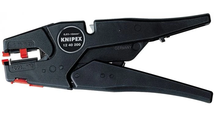 Knipex 1240200 Afstriptang - Zelfinstellend - 200mm 1 Knipex 1240200 Afstriptang - Zelfinstellend - 200mm