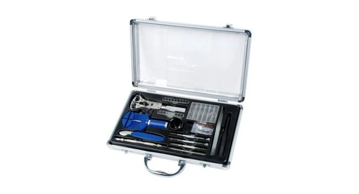 Brüder Mannesmann 11760 Horlogemaker-set In Alu Koffer 1 Brüder Mannesmann 11760 Horlogemaker-set In Alu Koffer