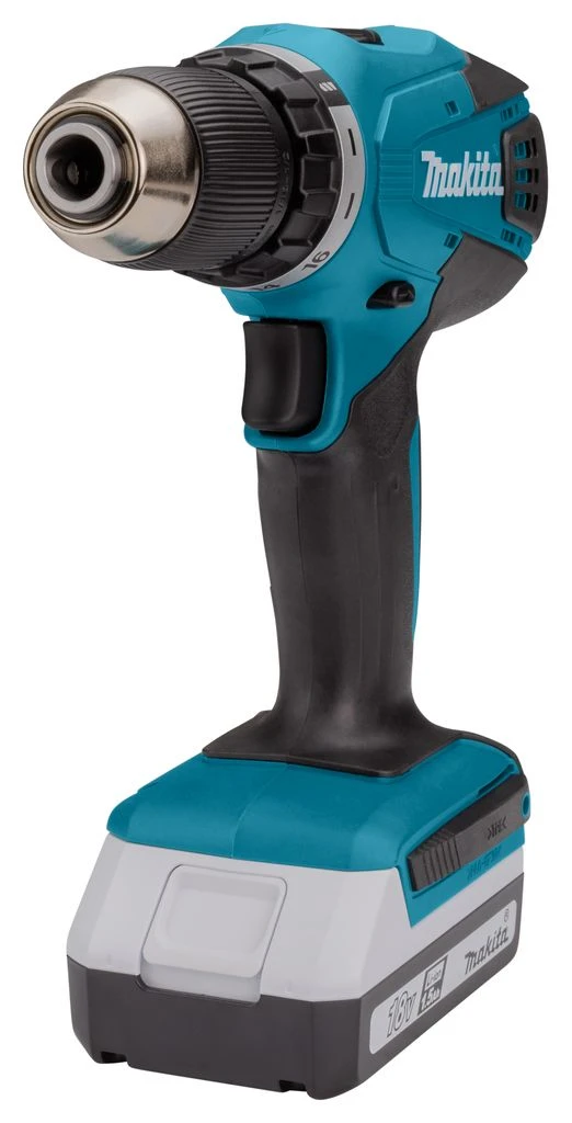 Makita HP457DWE 18V Li-Ion Accu Klopboor-/schroefmachine Set (2x 1.5Ah Accu) In Koffer 8 Makita HP457DWE 18V Li-Ion Accu Klopboor-/schroefmachine Set (2x 1.5Ah Accu) In Koffer - Afbeelding 8