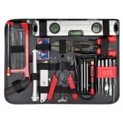 Airpress 75255 - Aluminium Gereedschapskoffer Chroom Vanadium 127 Delig -Makita || Bosch || Stanley Verkoop 1c7e35f8484a80fb30106a8b3e50f408