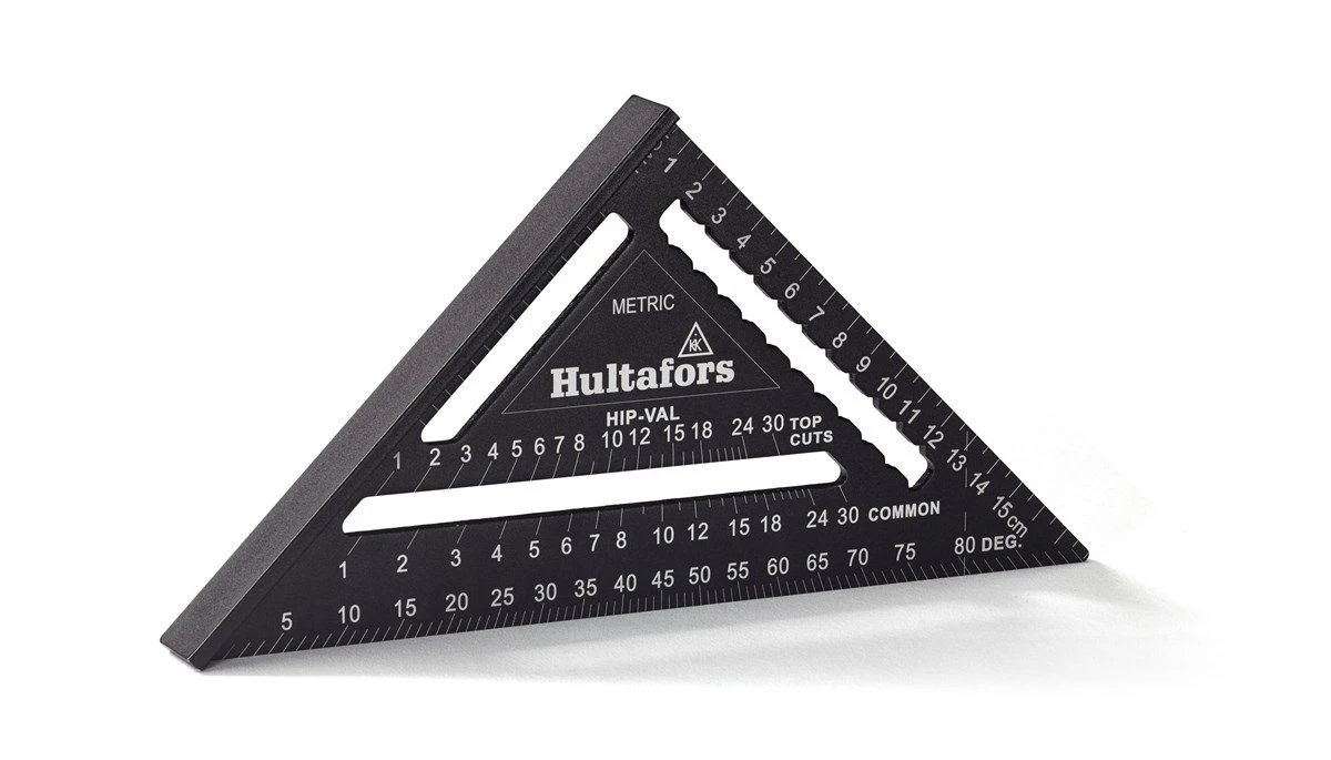 Hultafors MRS Metric Rafter Square - 18 Cm - 257010 1 Hultafors MRS Metric Rafter Square - 18 Cm - 257010