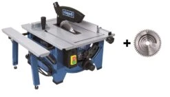 Scheppach HS80 Zaagtafel - 1200W - 210mm Met Extra Zaagblad