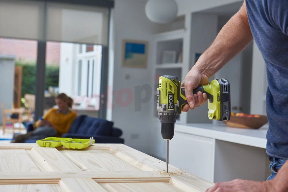 Ryobi R18DD3-120S 18V Li-Ion Accu Boor-/schroefmachine Set (1x 2.0Ah Accu) In Tas - 5133003347 3 Ryobi R18DD3-120S 18V Li-Ion Accu Boor-/schroefmachine Set (1x 2.0Ah Accu) In Tas - 5133003347 - Afbeelding 3