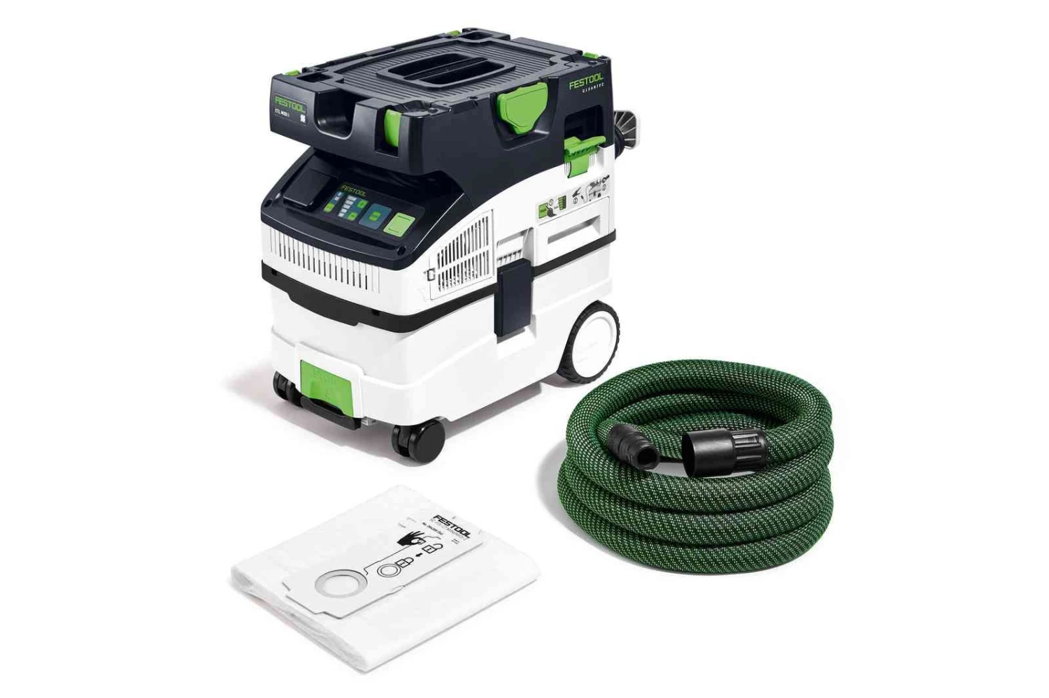 Festool CTL MIDI I Stofafzuiger - 1200W - Klasse L - 15L - 574832 1 Festool CTL MIDI I Stofafzuiger - 1200W - Klasse L - 15L - 574832