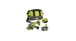 Ryobi R18AG7-140S ONE+ 18V Li-ion Accu Haakse Slijper Set (1x 4,0Ah Accu) In Tas - 125mm - Koolborstelloos - 5133004231