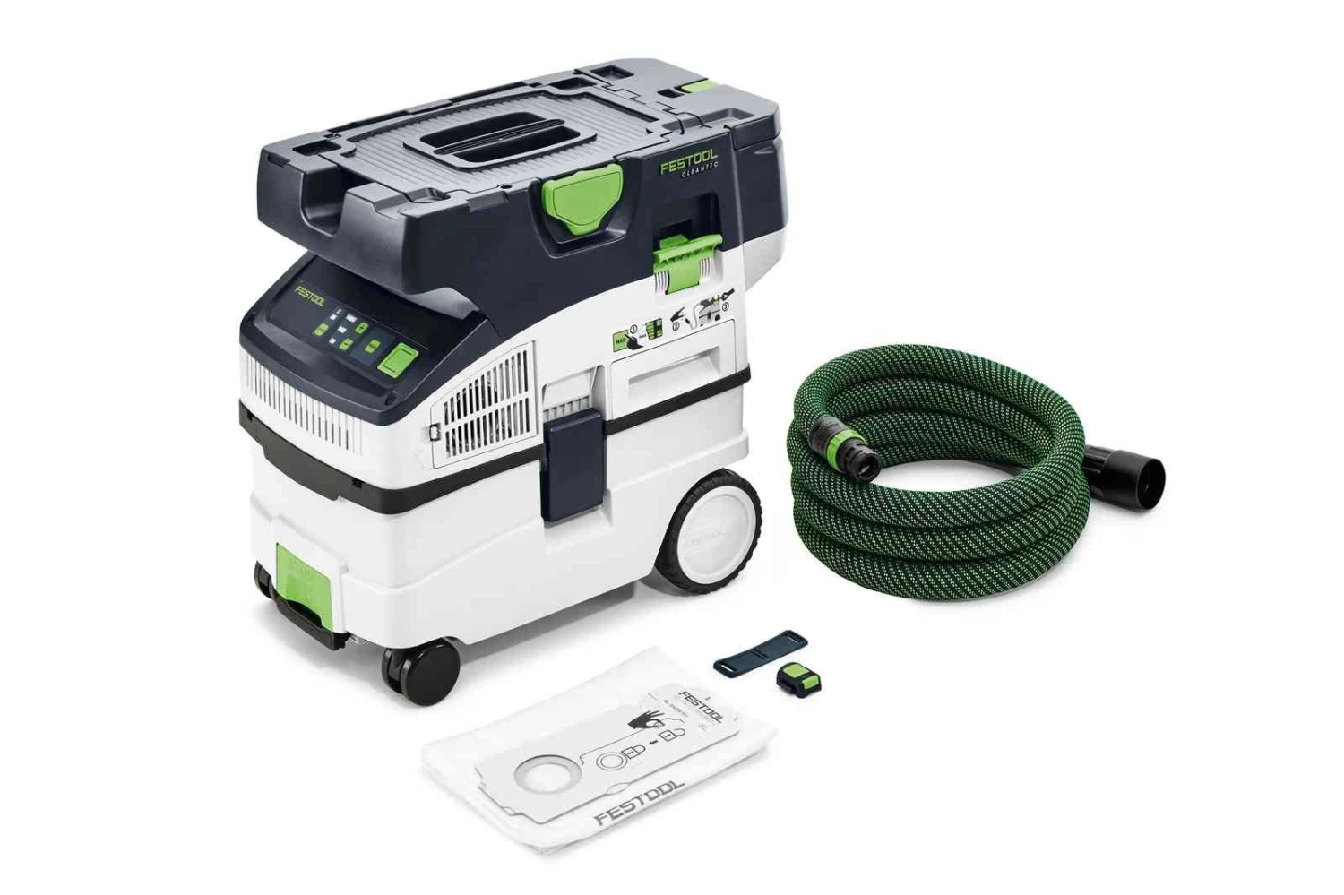 Festool CTMC MIDI I-Basic 36V (2x18V) Li-Ion Accu Stofzuiger Body - M-klasse - 3100l/min - 577067 1 Festool CTMC MIDI I-Basic 36V (2x18V) Li-Ion Accu Stofzuiger Body - M-klasse - 3100l/min - 577067