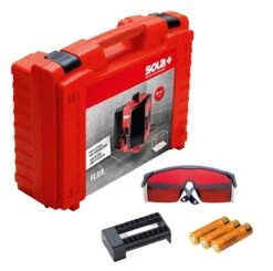 Sola Flox Vloer En Kruislijnlaser In Koffer + Laserbril - 10m - 71017301