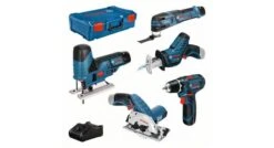 Bosch 5 Toolkit 12V Li-Ion Accu Combiset (3x 3,0Ah) In XL-Boxx - 0615A0017C