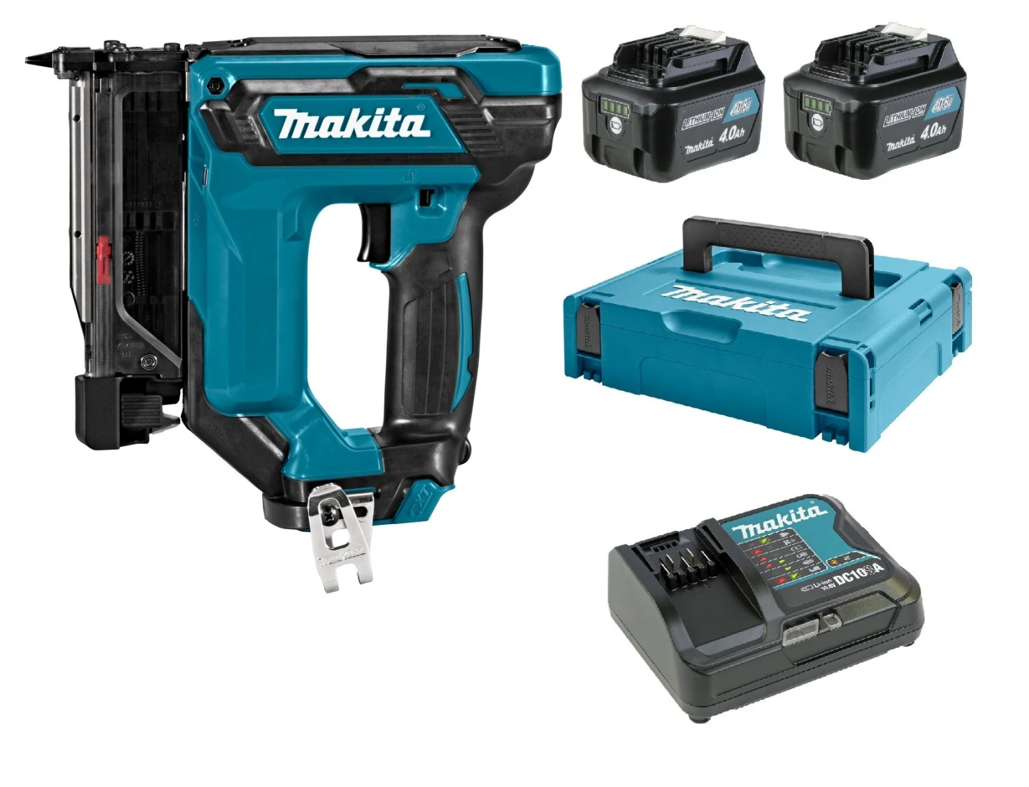 Makita PT354DSMJ 10,8V Li-Ion Accu Tacker Set In Mbox (2x 4,0Ah Accu) 1 Makita PT354DSMJ 10,8V Li-Ion Accu Tacker Set In Mbox (2x 4,0Ah Accu)