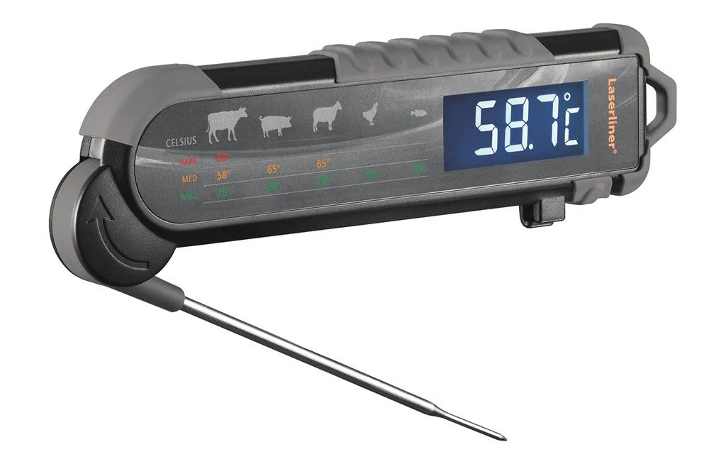 Laserliner ThermoMaitre Thermometer Voor Braden Van Vlees / Vis - 082.029A 1 Laserliner ThermoMaitre Thermometer Voor Braden Van Vlees / Vis - 082.029A