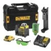 DeWalt DCE0811D1G 10,8V Li-Ion Accu Kruislijnlaser 360 Graden Set (1x 2,0Ah Accu) In Koffer - Groen - 15m - DCE0811D1G-QW