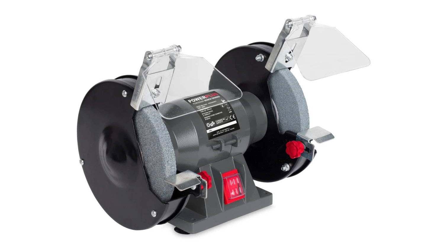 Powerplus POWE80080 Bankslijpmolen - 150W - 150mm 2 Powerplus POWE80080 Bankslijpmolen - 150W - 150mm - Afbeelding 2