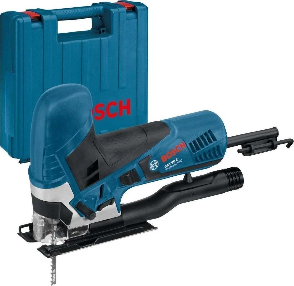 Bosch GST 90 E Decoupeerzaag Incl. 25 Zaagbladen In Koffer - 650W - T-greep - Variabel - 060158G002 2 Bosch GST 90 E Decoupeerzaag Incl. 25 Zaagbladen In Koffer - 650W - T-greep - Variabel - 060158G002 - Afbeelding 2