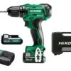 HiKOKI DS12DAWFZ 12V Li-Ion Accu Boor-/schroefmachine Set (2x 2,5Ah) In Koffer - 38Nm