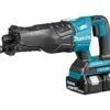 Makita DJR360PT2 36V (2x18V) Li-Ion Accu Reciprozaag Set (2x 5.0Ah Accu) In Koffer - Snelwissel - Variabel - Koolborstelloos