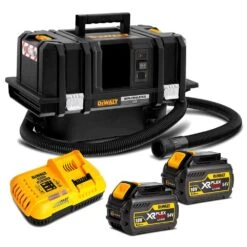 DeWALT DCV586MT2 54V Li-Ion Accu Bouwstofzuiger Set (2x 6Ah Accu) - Nat/Droog - 2000W - M-Klasse - 11L - Koolborstelloos - DCV586MT2-QW