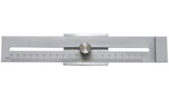 MIB 5057005 Afschrijfliniaal - RVS - 20cm