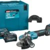 Makita GA044GM201 XGT 40V Max Li-ion Accu Haakse Slijper Set (2x 4,0Ah) In Mbox - 125 Mm - Koolborstelloos