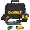 DeWALT CLE34031D1-QW 18V Li-ion Accu Zelfnivellerende Kruislijnlaser Set (1x 2.0Ah) - 3x360° - Groen