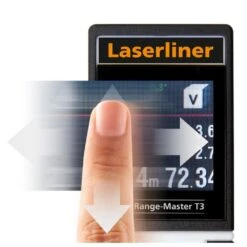 Laserliner LaserRange-Master T3 Afstandsmeter Met Hoekfunctie - 30m - 080.840A -Makita || Bosch || Stanley Verkoop 37e6c792011fc6cce237256053c63670