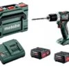Metabo PowerMaxx BS 12 BL 12V Li-Ion Accu Boor-/schroefmachine Set (2x 2,0Ah Accu) In MetaBOX - Koolborstelloos - 601038500
