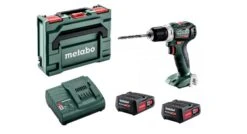 Metabo PowerMaxx BS 12 BL 12V Li-Ion Accu Boor-/schroefmachine Set (2x 2,0Ah Accu) In MetaBOX - Koolborstelloos - 601038500