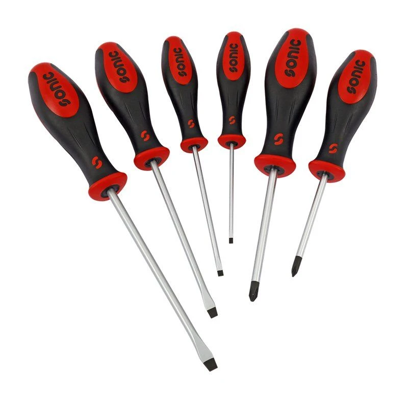 Sonic 600618 Schroevendraaierset - 6 Delig 1 Sonic 600618 Schroevendraaierset - 6 Delig